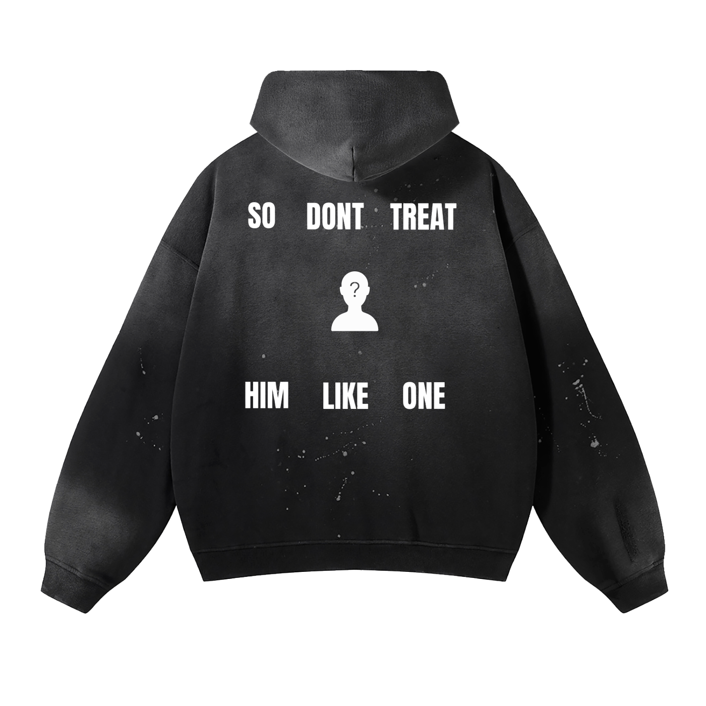 "God's Not A Trend" Vintage Acid Washed Hoodie
